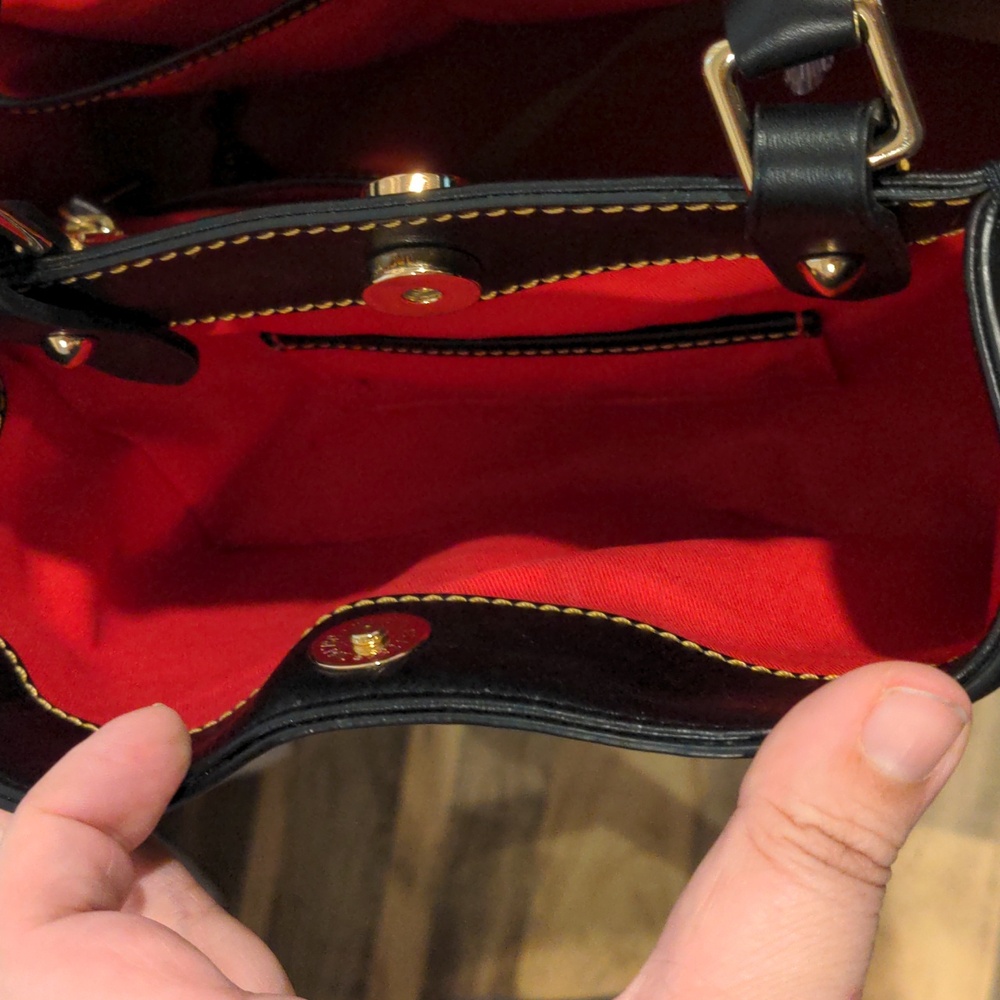 Dooney & Bourke DB75 Multi Brenna Satchel Handbag - Picture 6 of 12